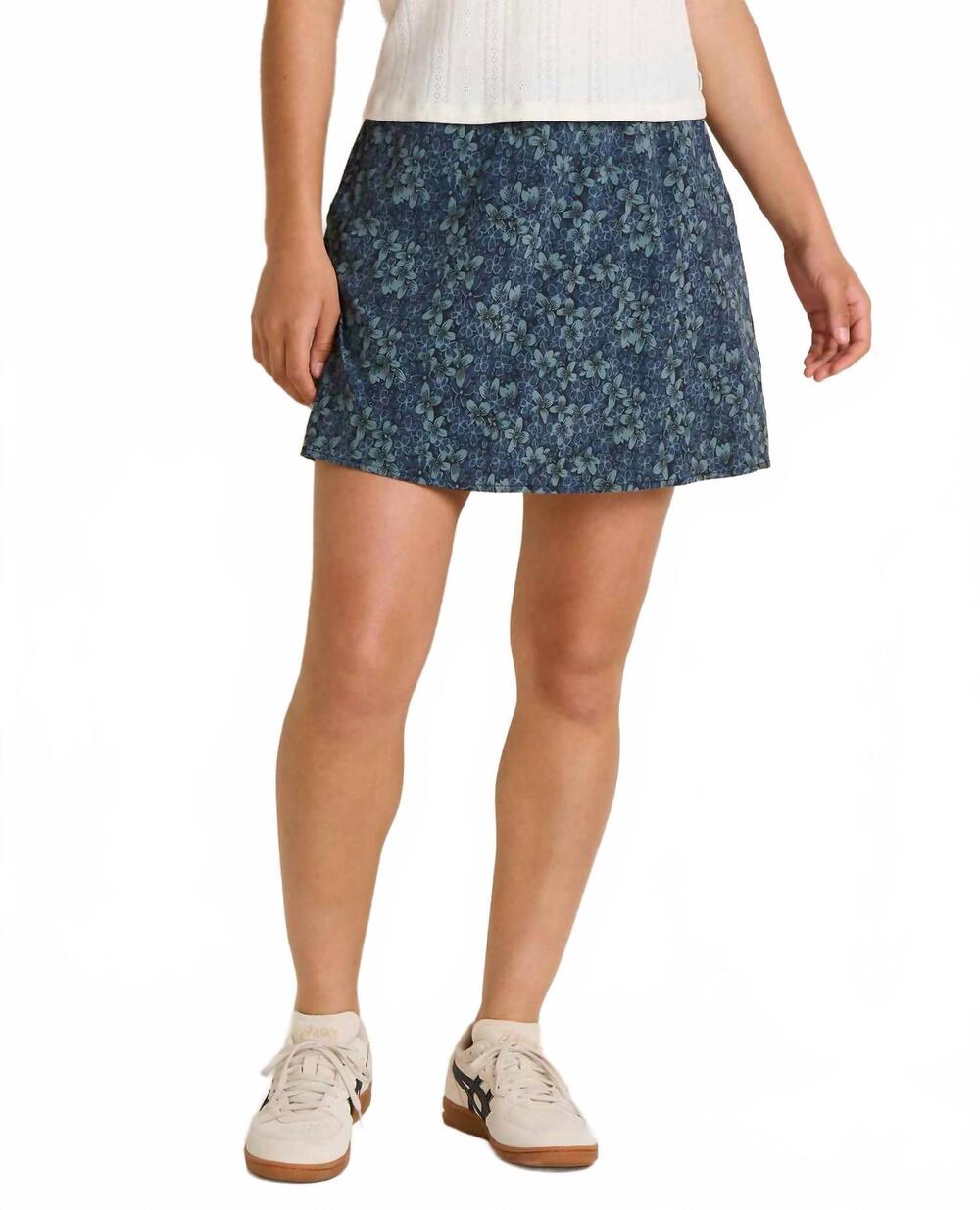 NEW TOAD&CO sunkissed weekend skort in ink print